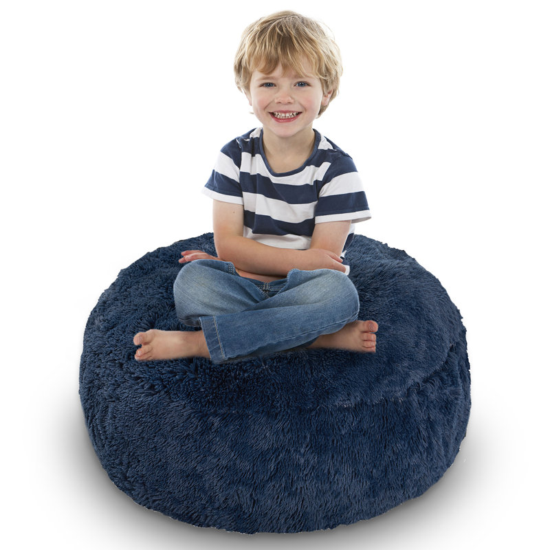 Shaggy bean bag cover sale